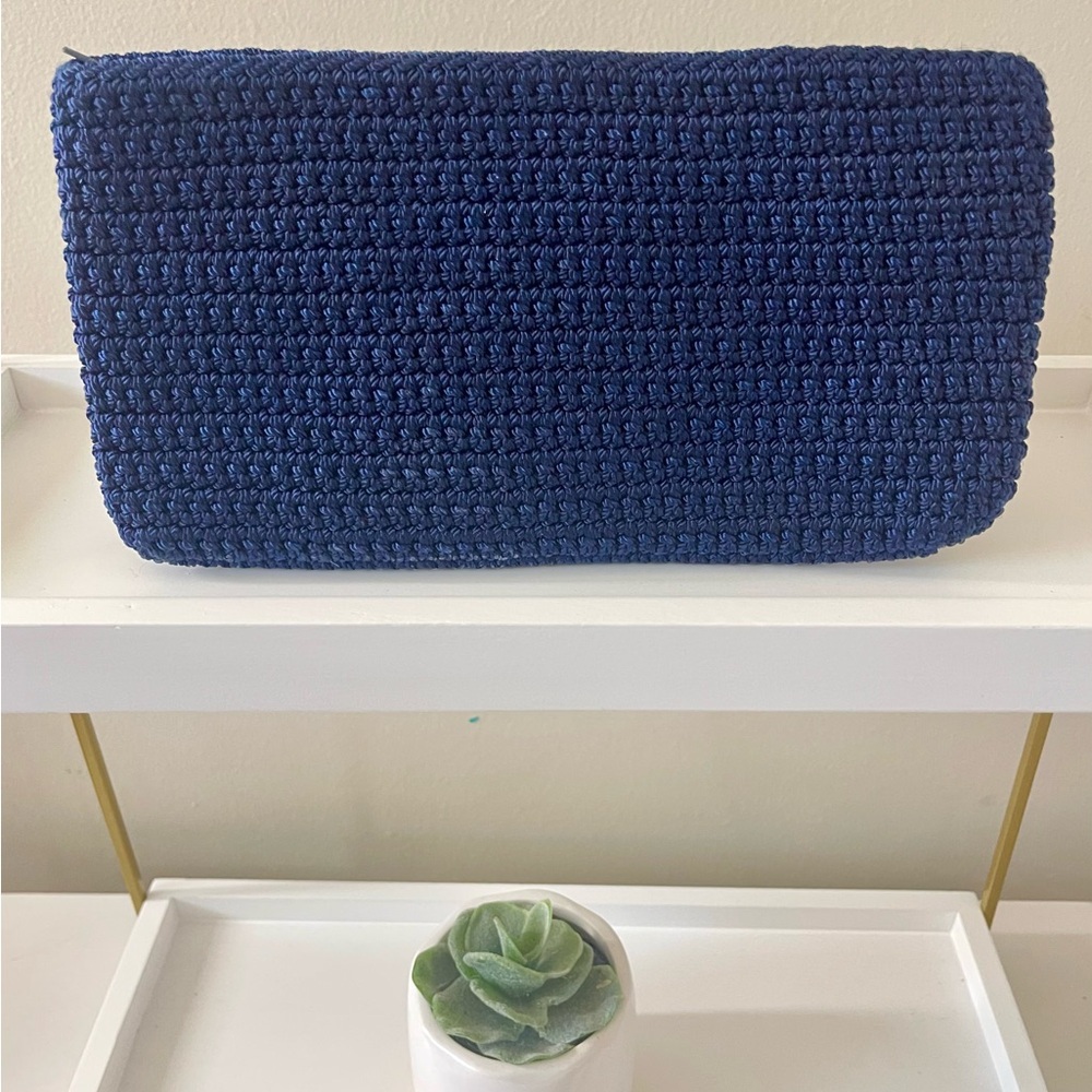 Elegant Navy Cosmetic Bag